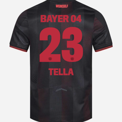 Bayer 04 Leverkusen Home TELLA 23 Jersey 25-26