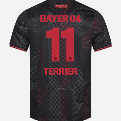 Bayer 04 Leverkusen Home TERRIER 11 Jersey 25-26