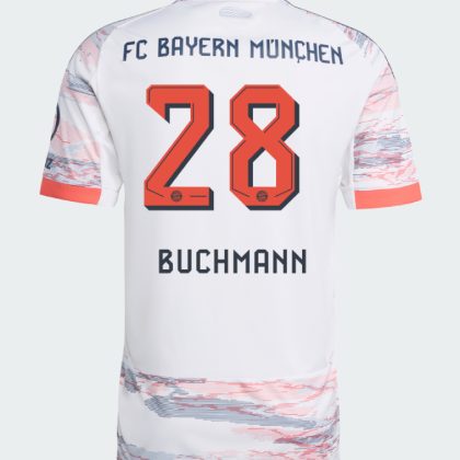 Bayern Munich Away Buchmann 28 Jersey 25-26