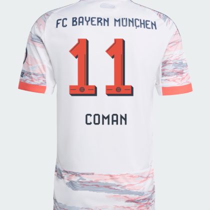 Bayern Munich Away Coman 11 Jersey 25-26