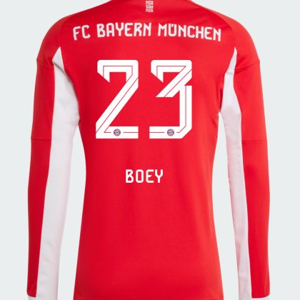 Bayern Munich Home Boey 23 Long Sleeve Jersey 25-26