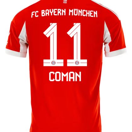 Bayern Munich Home Coman 11 Jersey 25-26
