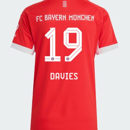 Bayern Munich Home Davies 19 Women Jersey 25-26