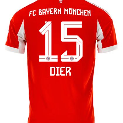 Bayern Munich Home Dier 15 Jersey 25-26