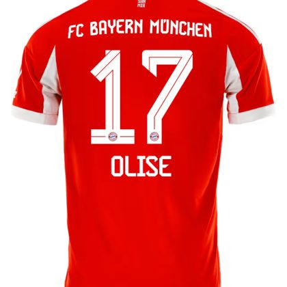Bayern Munich Home Olise 17 Jersey 25-26