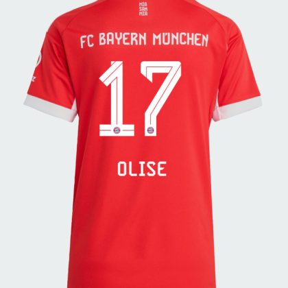 Bayern Munich Home Olise 17 Women Jersey 25-26