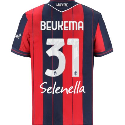Bologna Home BEUKEMA 31 Jersey 25-26