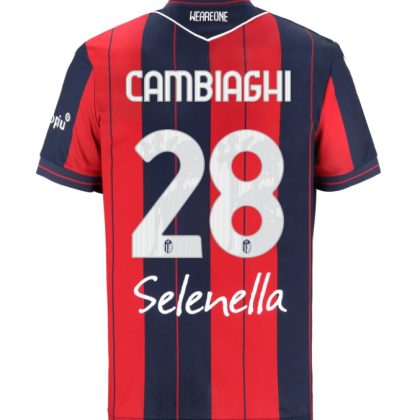 Bologna Home CAMBIAGHI 28 Jersey 25-26