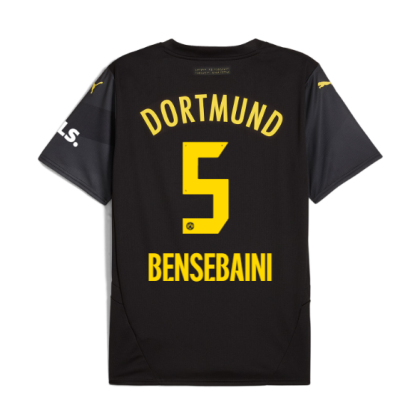 Borussia Dortmund Away Bensebaini 5 Jersey 24-25