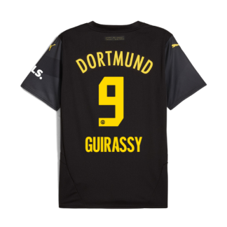Borussia Dortmund Away Guirassy 9 Jersey 24-25
