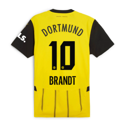 Borussia Dortmund Home Brandt 10 Jersey 24-25