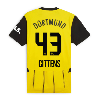 Borussia Dortmund Home Gittens 43 Jersey 24-25