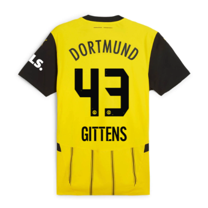 Borussia Dortmund Home Gittens 43 Jersey 24-25