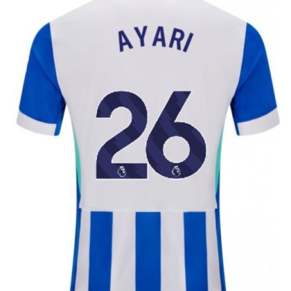 Brighton Hove Albion Home AYARI 26 Jersey 25-26