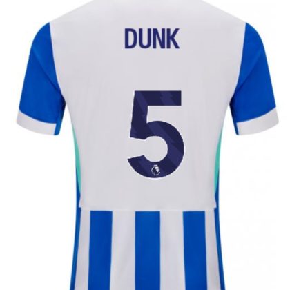 Brighton Hove Albion Home DUNK 5 Jersey 25-26