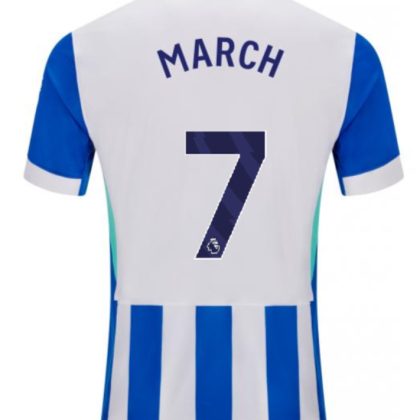 Brighton Hove Albion Home MARCH 7 Jersey 25-26