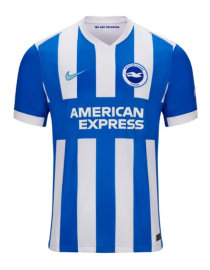 Brighton Hove Albion Home MORAN 36 Jersey 25-26 - Image 2