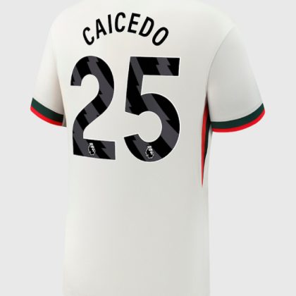 Chelsea Away CAICEDO 25 Jersey 25-26