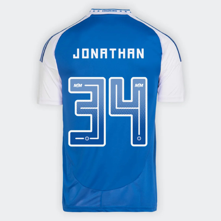 Cruzeiro Home JONATHAN 34 Jersey 25-26