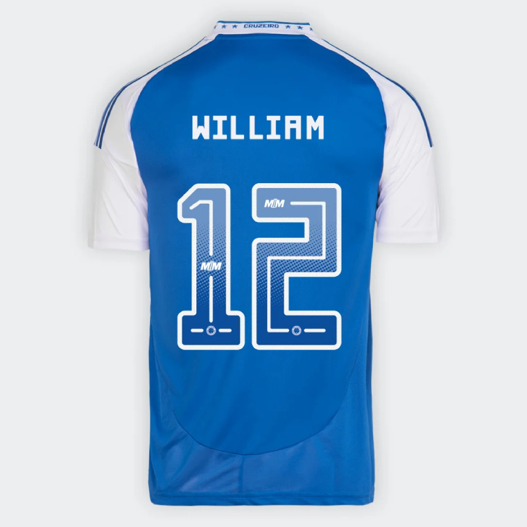 Cruzeiro Home WILLIAM 12 Jersey 25-26