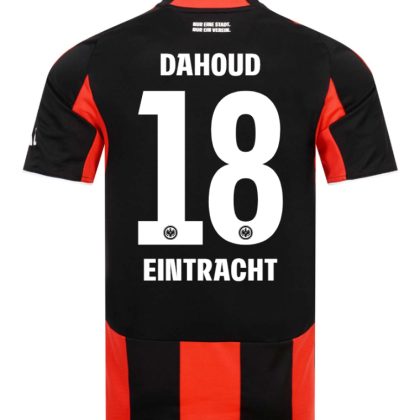 Eintracht Frankfurt Home DAHOUD 18 Jersey 25-26