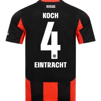 Eintracht Frankfurt Home KOCH 4 Jersey 25-26
