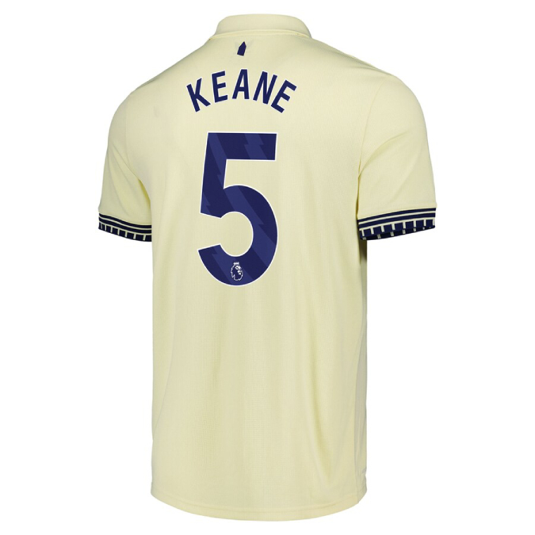 Everton Away KEANE 5 Jersey 25-26