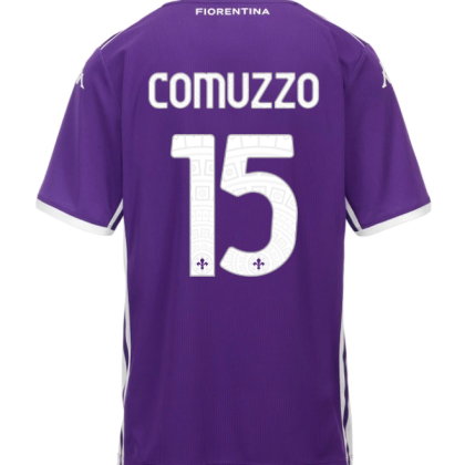 Fiorentina Home COMUZZO 15 Jersey 25-26