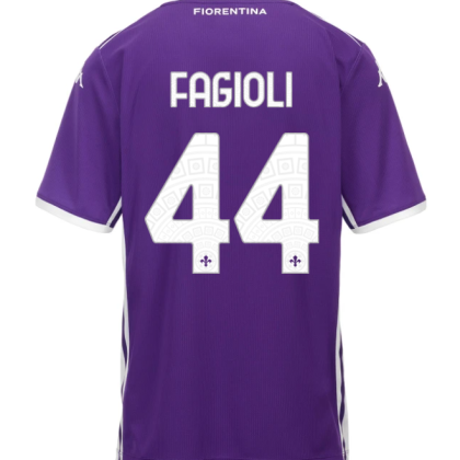 Fiorentina Home FAGIOLI 44 Jersey 25-26
