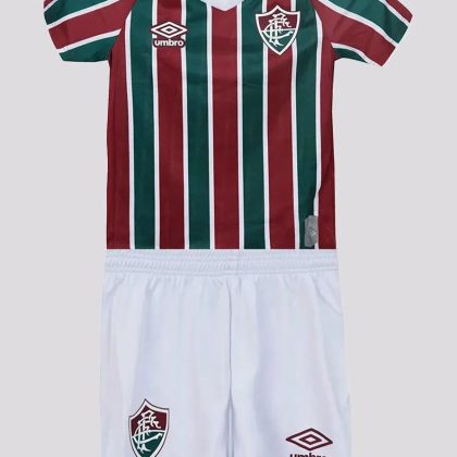 Fluminense Home Jersey Kids Kit 25-26