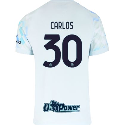 Inter Milan Away CARLOS 30 Jersey 25-26