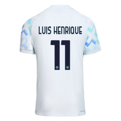 Inter Milan Away LUIS HENRIQUE 11 Jersey 25-26 (Player Version)