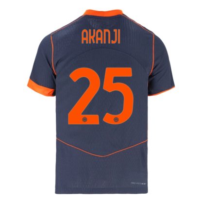 Inter Milan Third AKANJI 25 Jersey 25-26 (Player Version)