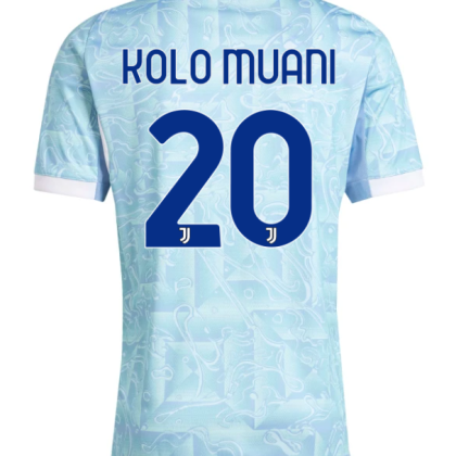 Juventus Away LOLO MUANI 20 Jersey 25-26