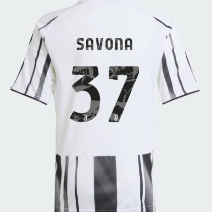 Juventus Home SAVONA 37 Jeep Sponsor Jersey 25-26