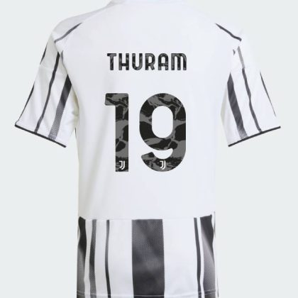 Juventus Home THURAM 19 Jeep Sponsor Jersey 25-26