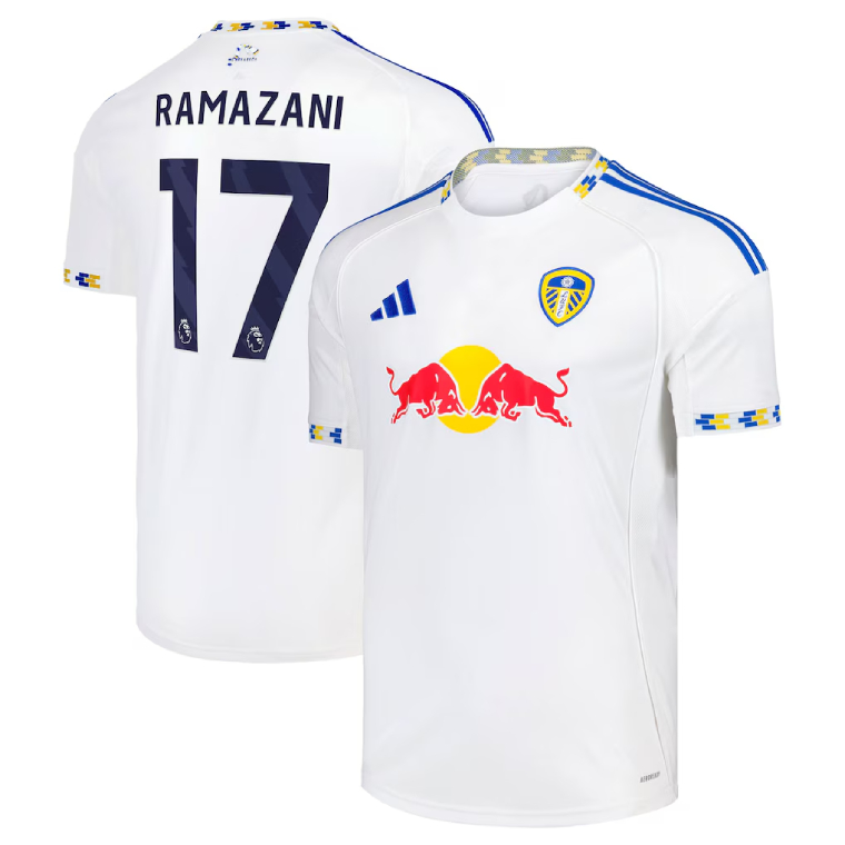 Leeds United Home RAMAZANI 17 Jersey 25-26