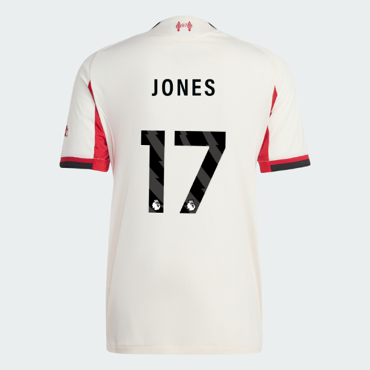 Liverpool Away JONES 17 Jersey 25-26 (Player Version)