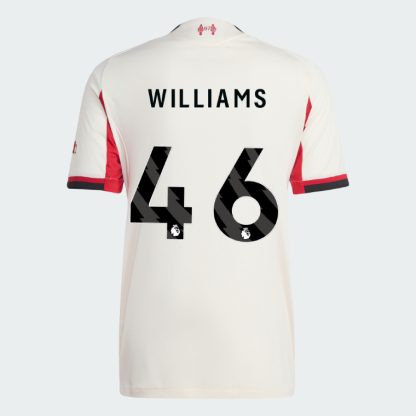 Liverpool Away WILLIAMS 46 Jersey 25-26 (Player Version)