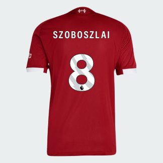 Liverpool Home SZOBOSZLAI 8 Jersey 25-26 (Player Version)