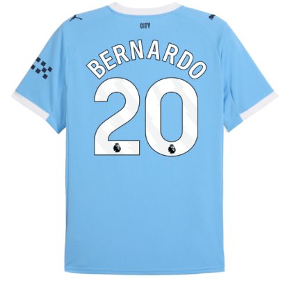 Manchester City Home Bernardo 20 Jersey 25-26