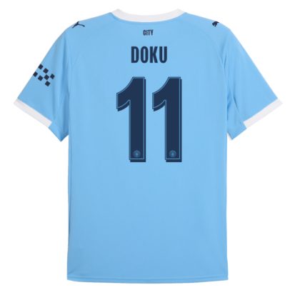 Manchester City Home Doku 11 UCL Jersey 25-26