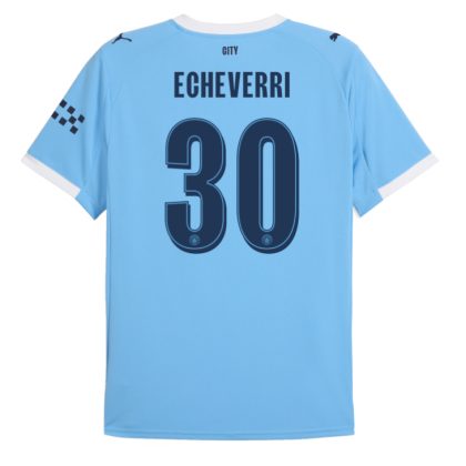 Manchester City Home Echeverri 30 UCL Jersey 25-26