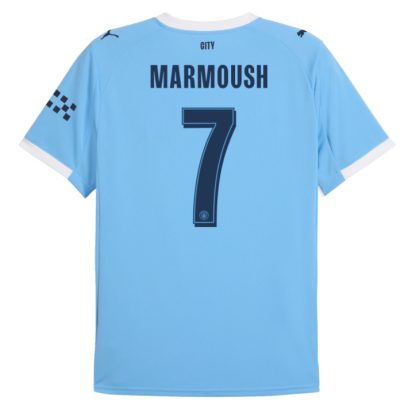 Manchester City Home Marmoush 7 UCL Jersey 25-26