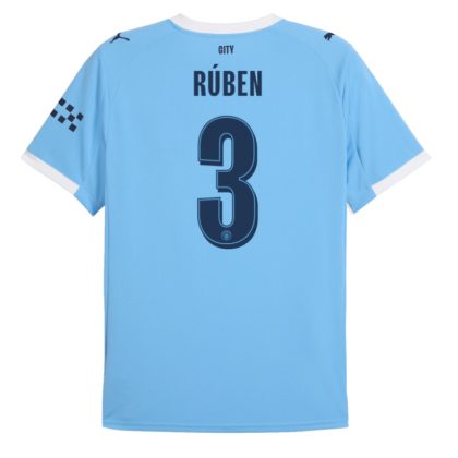 Manchester City Home Rúben 3 UCL Jersey 25-26