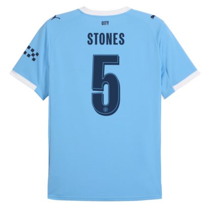 Manchester City Home Stones 5 UCL Jersey 25-26