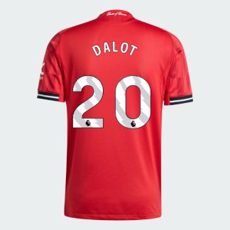 Manchester United Home DALOT 20 Jersey 25-26 (Player Version)