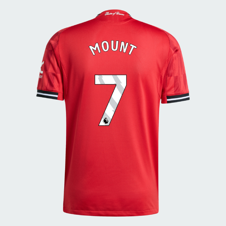 Manchester United Home MOUNT 7 Jersey 25-26 (Player Version)