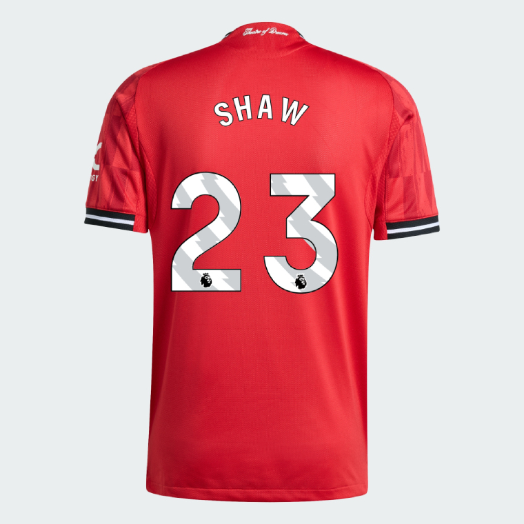 Manchester United Home SHAW 23 Jersey 25-26 (Player Version)