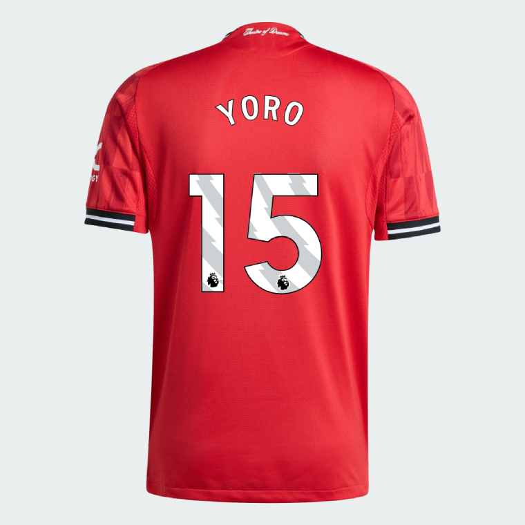 Manchester United Home YORO 15 Jersey 25-26 (Player Version)